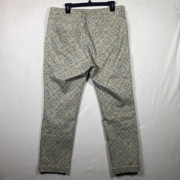 Pilcro and the Letterpress by Anthropologie High-Rise Slim Button Fly Pants S-32 - Picture 2 of 12